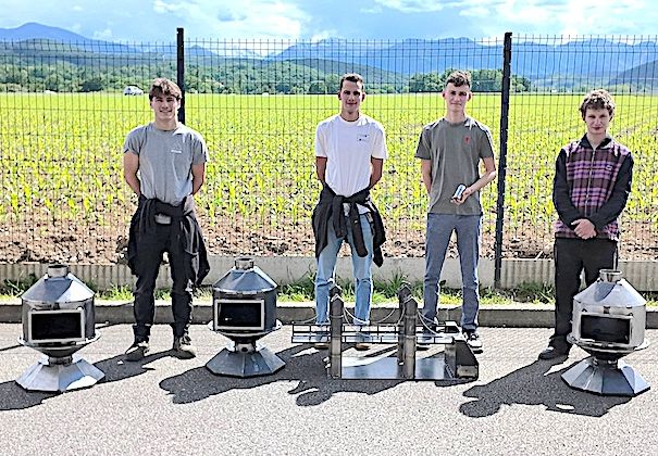 MEILLEURS APPRENTIS – Yanis Duffo, Théo Deschamp, Yann Grandjean et Gabin Duhamelle